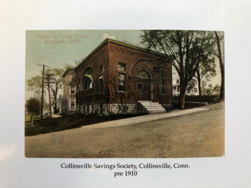 Collinsville Savings Society, Collinsville, Conn. - pre 1910.