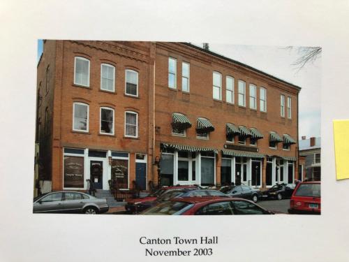 Canton Town Hall, November 2003