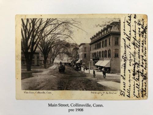 Main Street, Collinsville, Conn. - pre 1908.